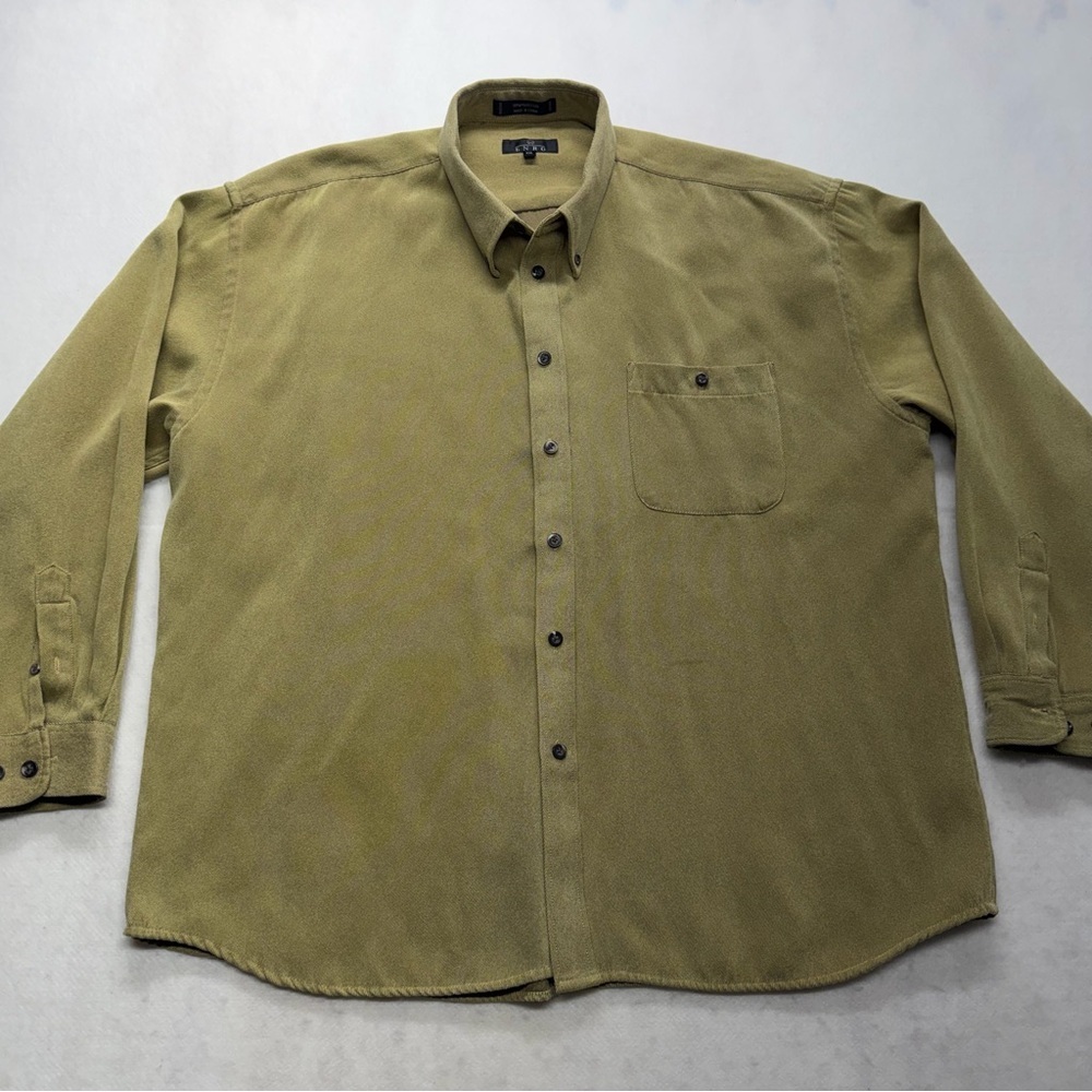 Enro Long Sleeve Button Down Shirt Men’s Size XXL